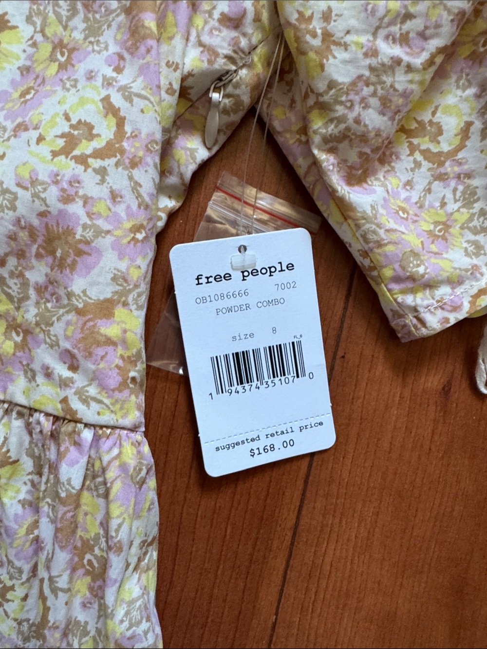 Free People Yellow Floral Puff-Sleeve Maxi Dress - Picture 4 of 6